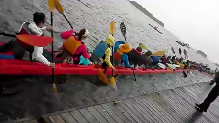 Paddling the Point 65 K100 Tequila!